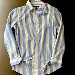 Banana republic stripe shirt